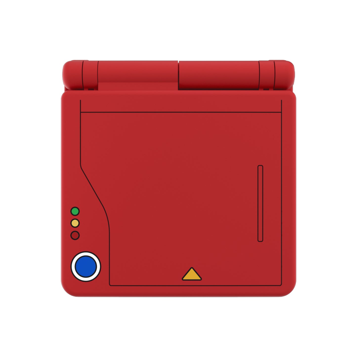 eXtremeRate Retail IPS Ready Upgraded Monster Index Console Style Custom Replacement Housing Shell for Gameboy Advance SP GBA SP – Compatible with Both IPS & Standard LCD – Console & Screen NOT Included - ASPY002