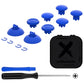 eXtremeRate EDGE Sticks Replacement Interchangeable Thumbsticks for PS5 & PS4 All Model Controllers - Blue