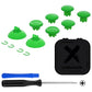 eXtremeRate EDGE Sticks Replacement Interchangeable Thumbsticks for PS5 & PS4 All Model Controllers - Green
