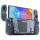 eXtremeRate DIY Replacement Full Set Shells with Buttons for Nintendo Switch 2 - Deluxe Version - Clear Glacier Blue