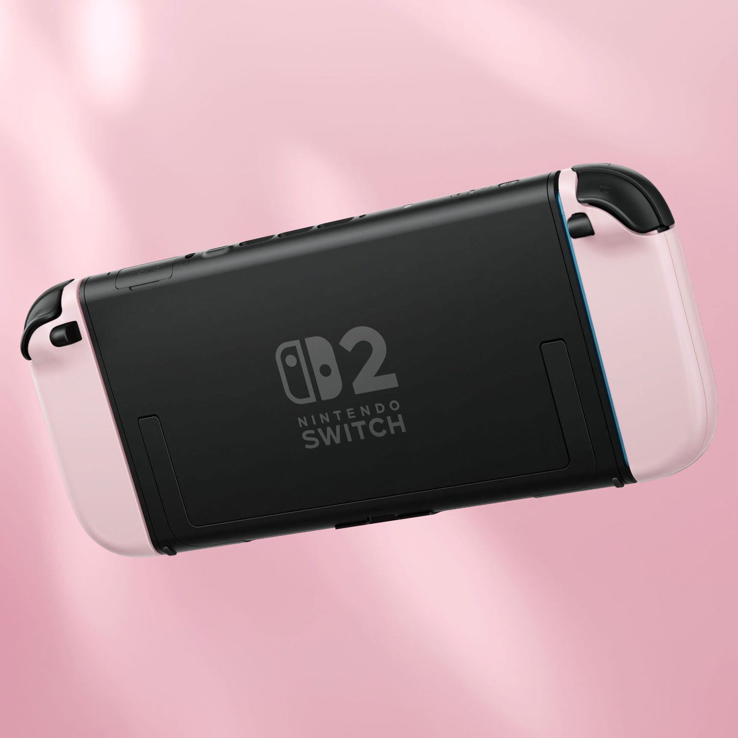 eXtremeRate D-Pad Version Replacement Full Set Shell Case with Buttons for Joycon 2 of Nintendo Switch 2 - Essence Version - Cherry Blossoms Pink