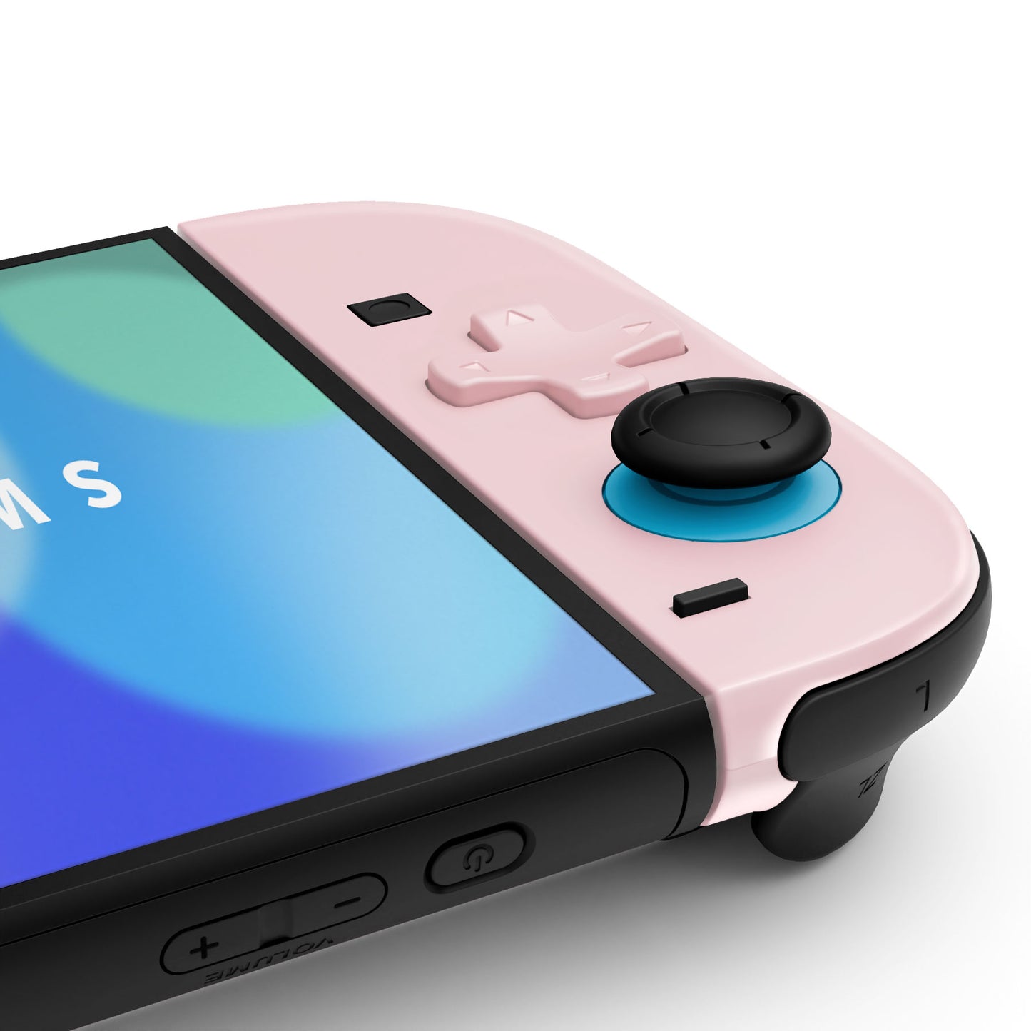 eXtremeRate D-Pad Version Replacement Full Set Shell Case with Buttons for Joycon 2 of Nintendo Switch 2 - Essence Version - Cherry Blossoms Pink