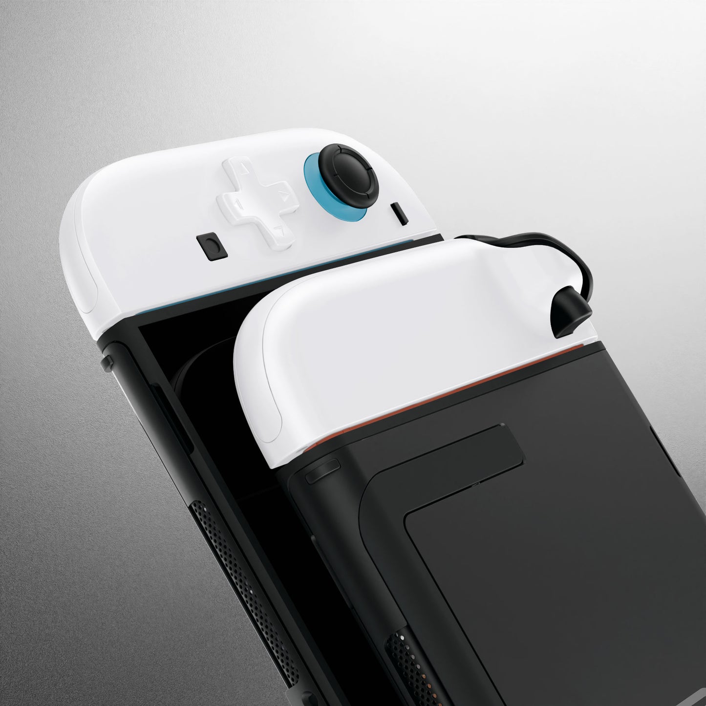 eXtremeRate D-Pad Version Replacement Full Set Shell Case with Buttons for Joycon 2 of Nintendo Switch 2 - Essence Version - White