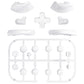 eXtremeRate DIY Replacement Full Set Buttons for Nintendo Switch 2 - White