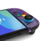 eXtremeRate DIY Replacement Full Set Shell Case with Buttons for Joycon 2 of Nintendo Switch 2 - Essence Version - Clear Atomic Purple