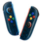 eXtremeRate DIY Replacement Full Set Shell Case with Buttons for Joycon 2 of Nintendo Switch 2 - Essence Version - Clear Blue