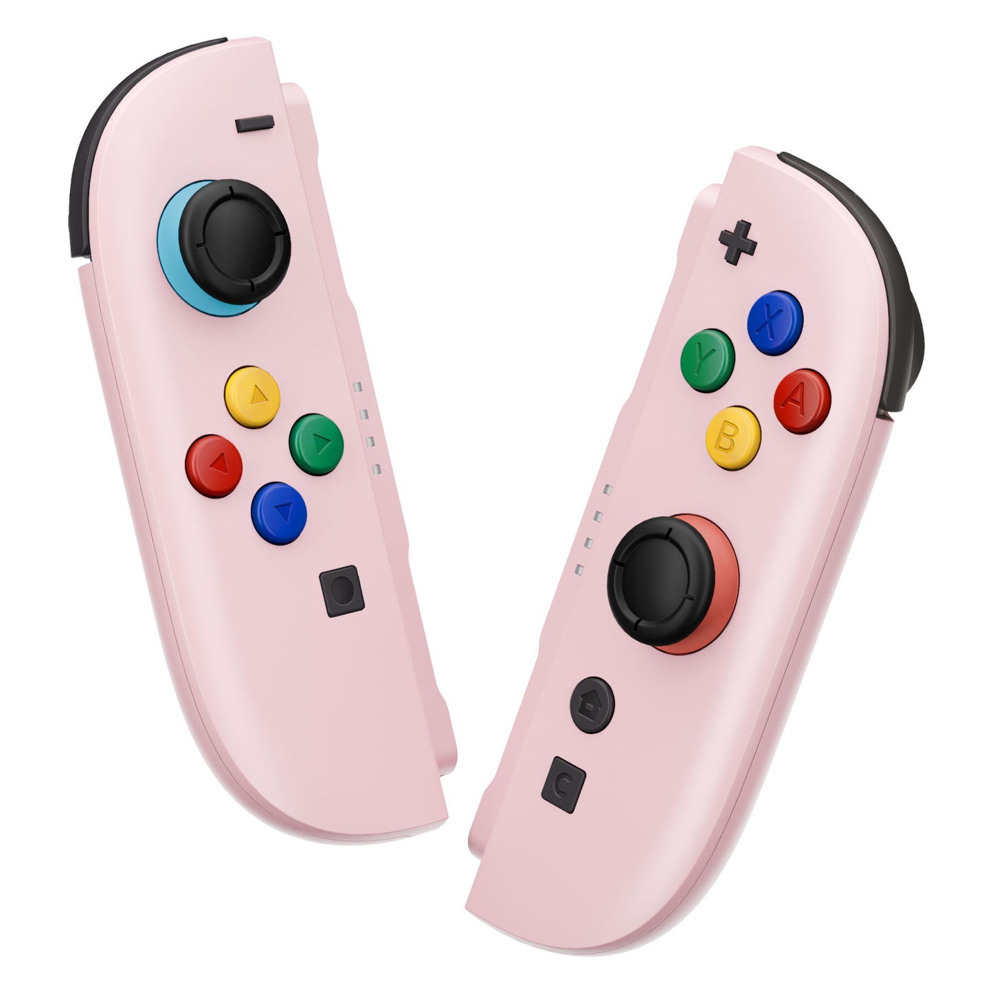 eXtremeRate DIY Replacement Full Set Shells with Buttons for Nintendo Switch 2 - Deluxe Version - Cherry Blossoms Pink