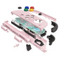 eXtremeRate DIY Replacement Full Set Shells with Buttons for Nintendo Switch 2 - Deluxe Version - Cherry Blossoms Pink