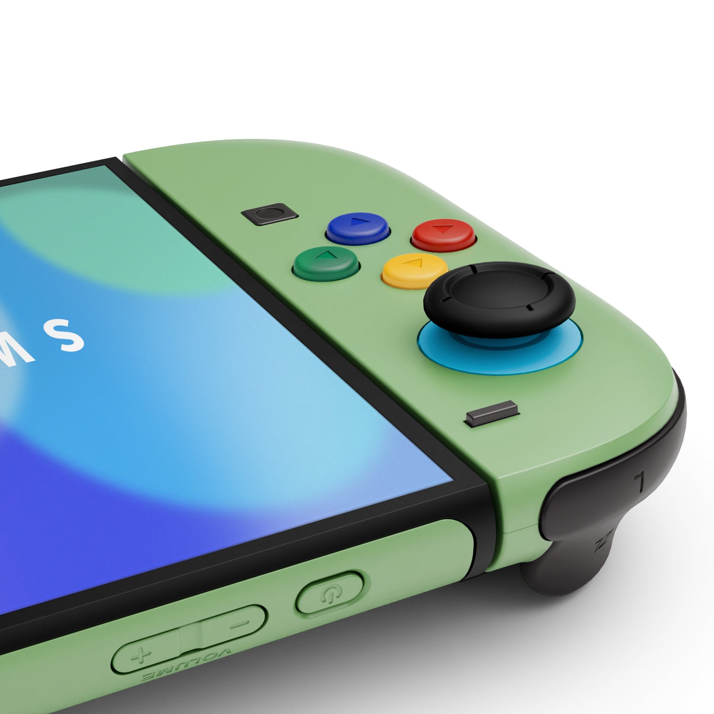 eXtremeRate DIY Replacement Full Set Shells with Buttons for Nintendo Switch 2 - Deluxe Version - Matcha Green