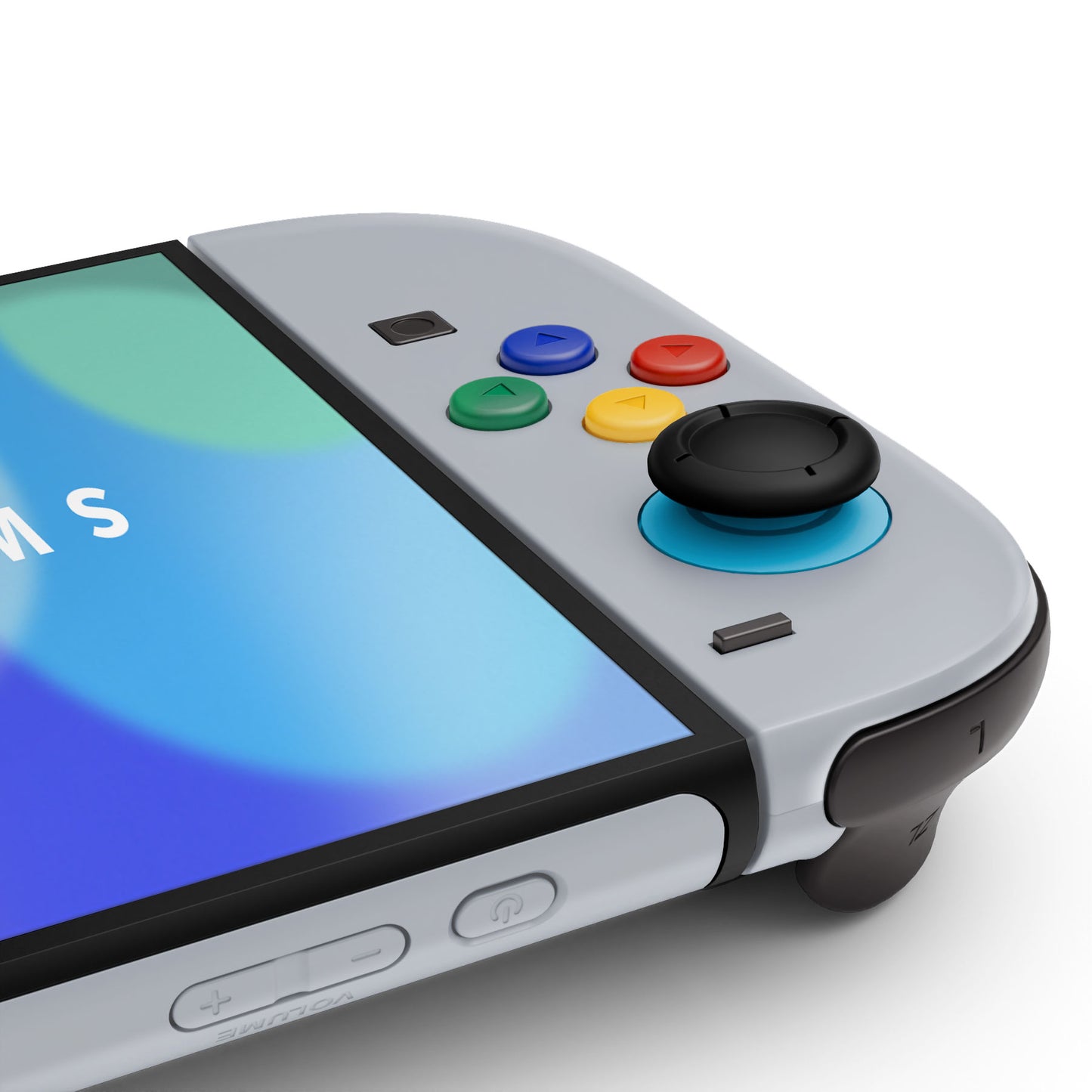 eXtremeRate DIY Replacement Full Set Shells with Buttons for Nintendo Switch 2 - Deluxe Version - New Hope Gray