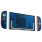 eXtremeRate DIY Replacement Full Set Shells with Buttons for Nintendo Switch 2 - Essence Version - Clear Blue