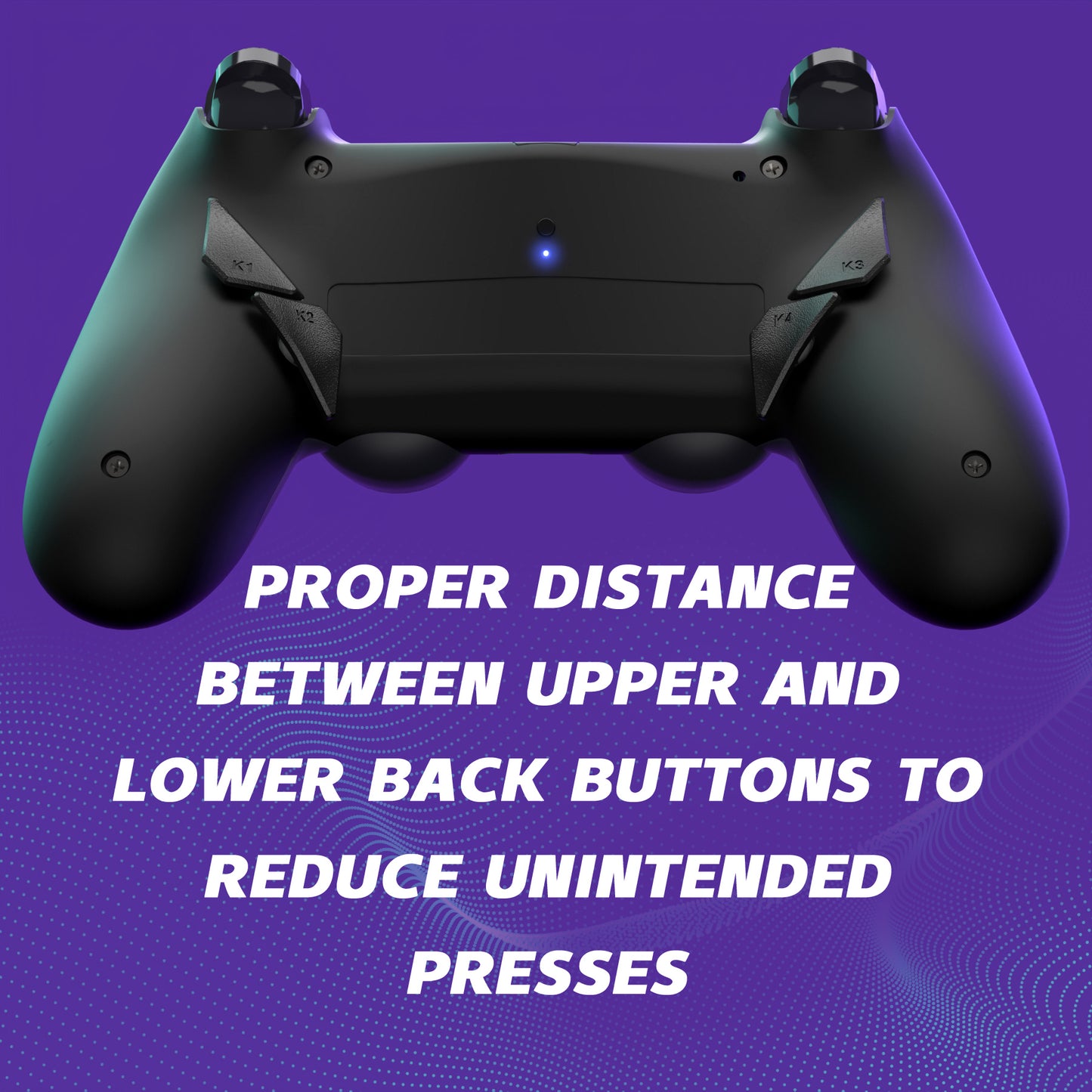 eXtremeRate Dawn Type-C Version Remap Kit for PS4 Slim Pro Controller JDM-040/050/055 - Black