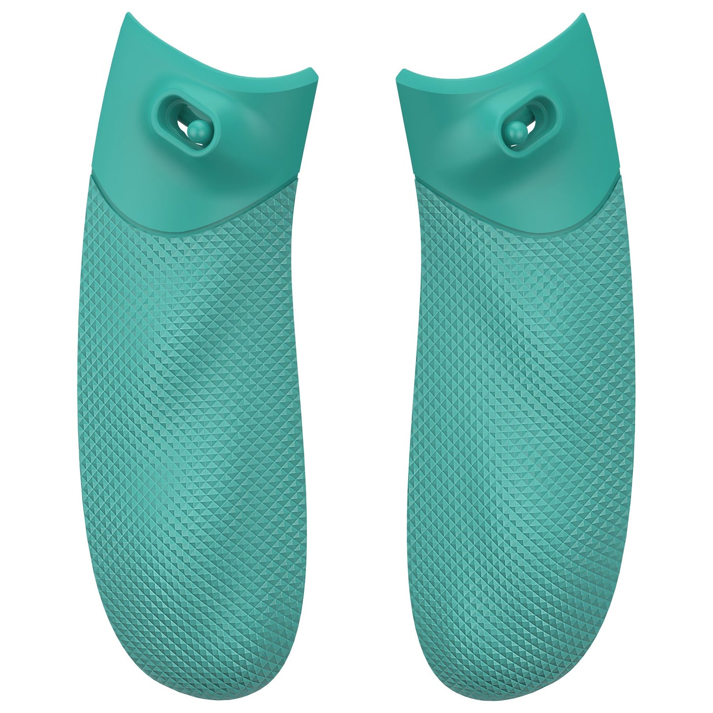 eXtremeRate FLEXOR Rubberized Side Rails Grips Trigger Stop Kit for Xbox Series X/S Controller & Xbox Core Controller - Teal Green eXtremeRate