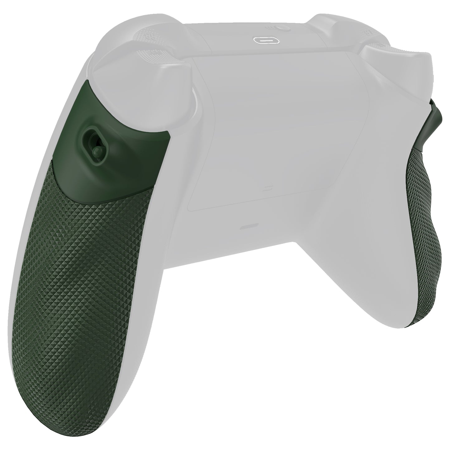 eXtremeRate FLEXOR Rubberized Side Rails Grips Trigger Stop Kit for Xbox Series X/S Controller & Xbox Core Controller - Deep Pine