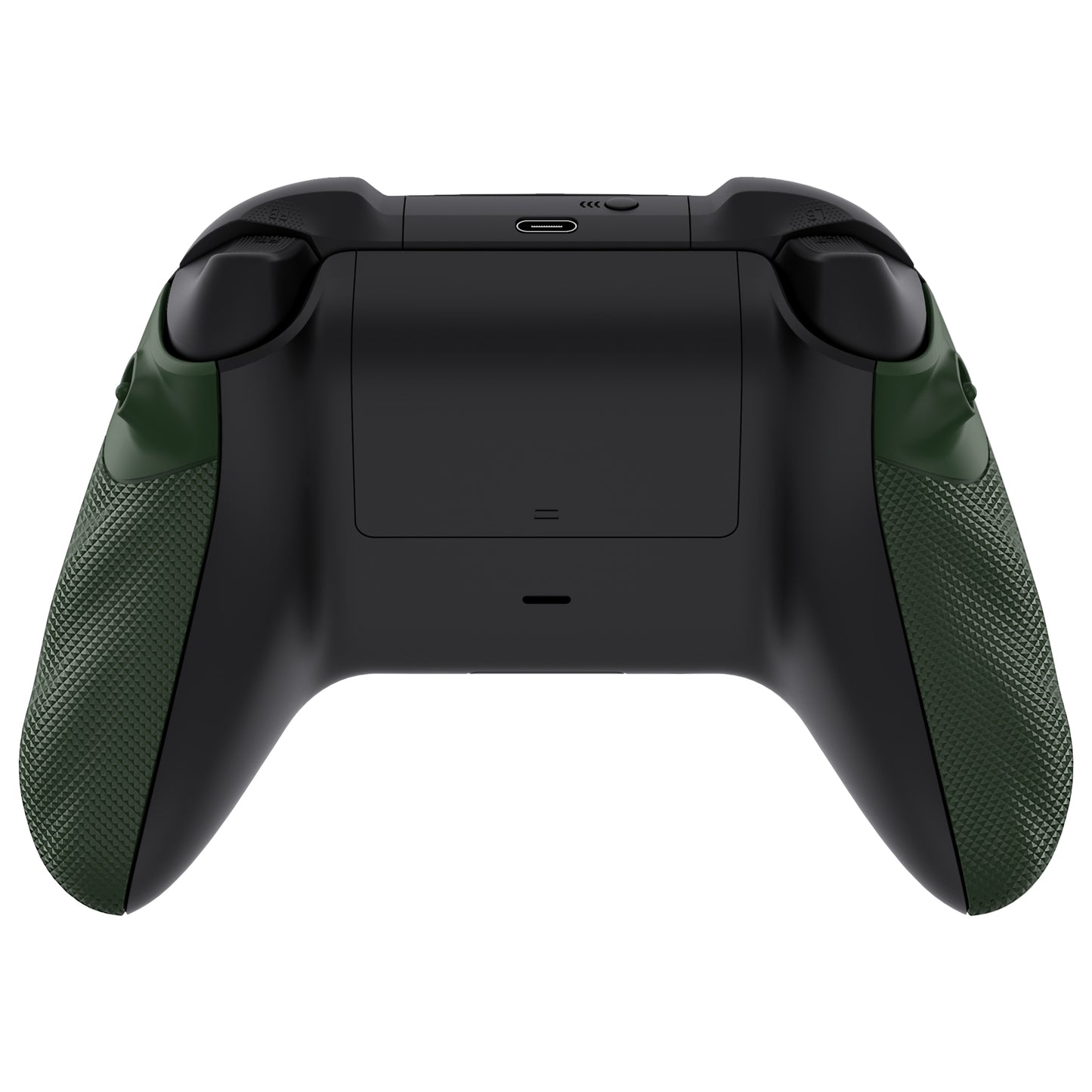 eXtremeRate FLEXOR Rubberized Side Rails Grips Trigger Stop Kit for Xbox Series X/S Controller & Xbox Core Controller - Deep Pine