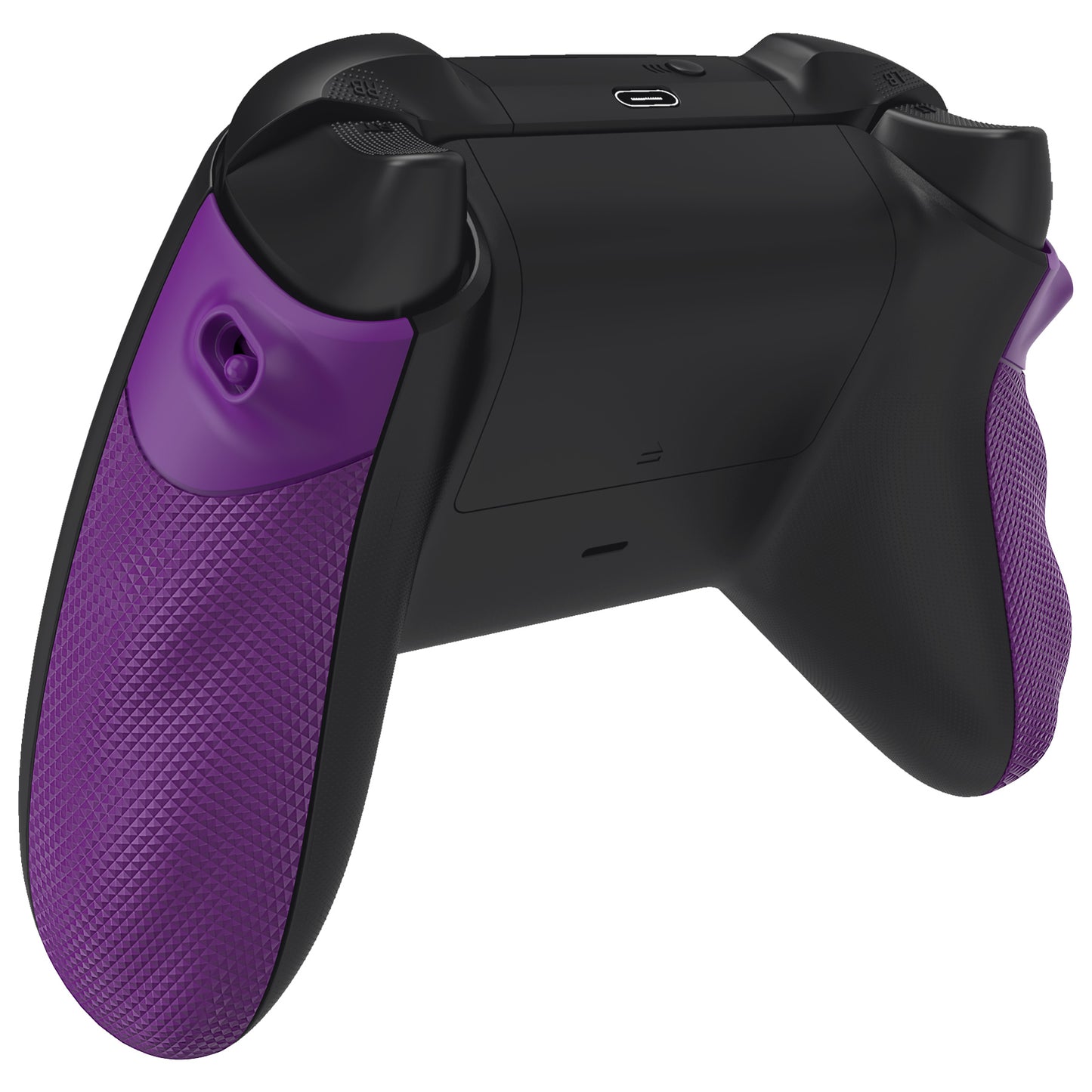 eXtremeRate FLEXOR Rubberized Side Rails Grips Trigger Stop Kit for Xbox Series X/S Controller & Xbox Core Controller - Mist Purple