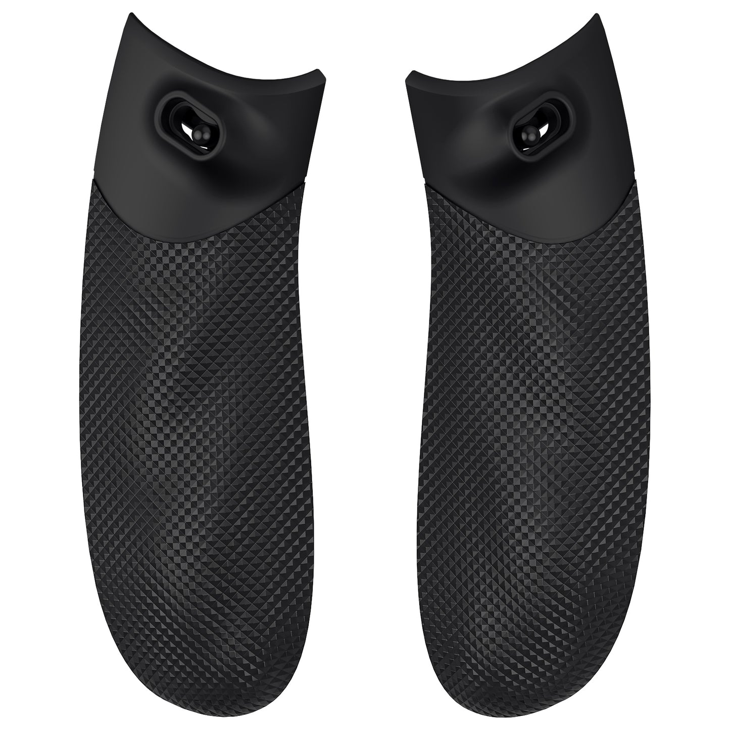 eXtremeRate FLEXOR Rubberized Side Rails Grips Trigger Stop Kit for Xbox Series X/S Controller & Xbox Core Controller - Shadow Black