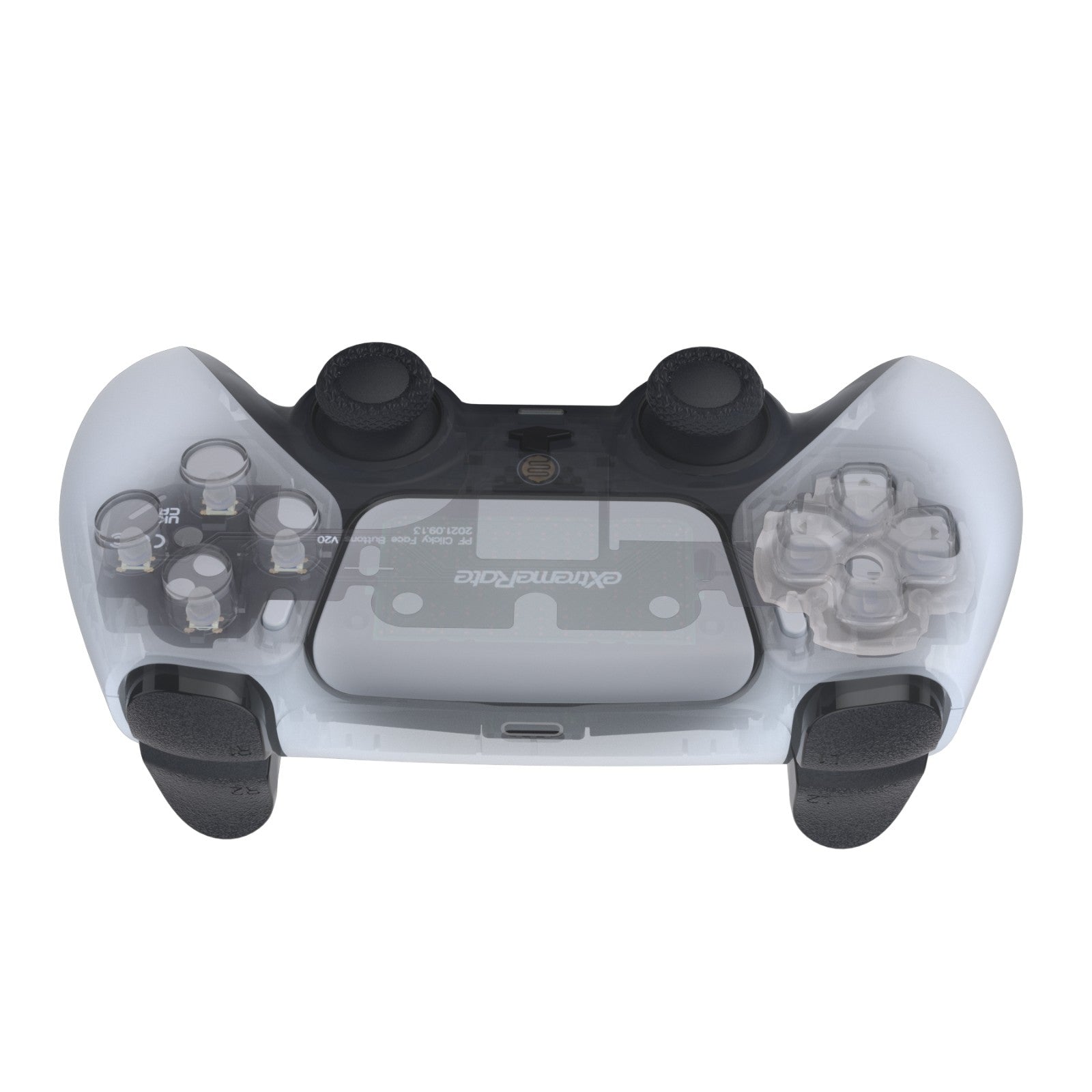 eXtremeRate Face Clicky Kit V2 for PS5 Controller BDM-010 & BDM-020, Custom Tactile Dpad Action Buttons for PS5 Controller eXtremeRate