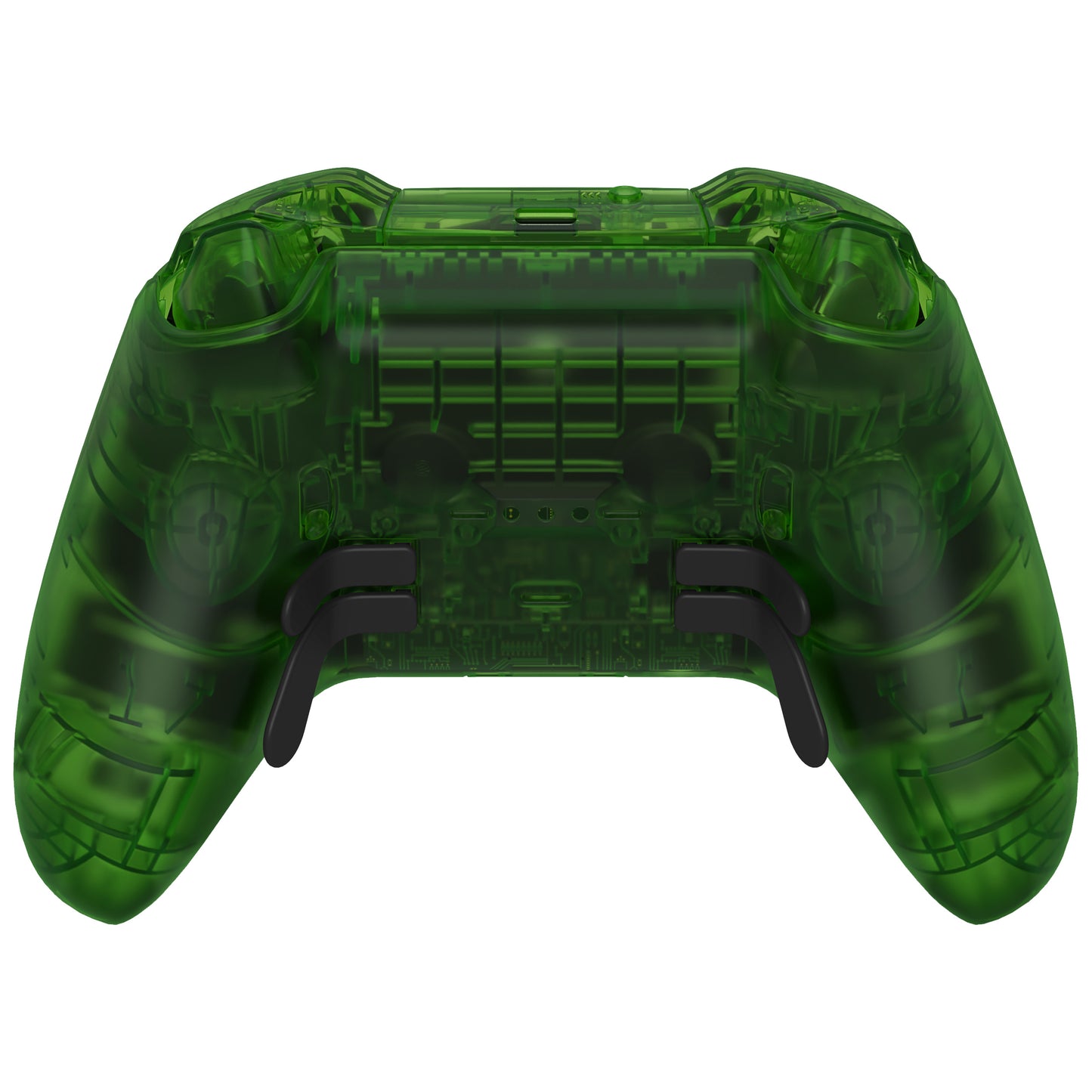 eXtremeRate Full Set Shell with Buttons for Xbox One Elite Series 2 & Elite 2 Core Controller (Model 1797) - Clear Green