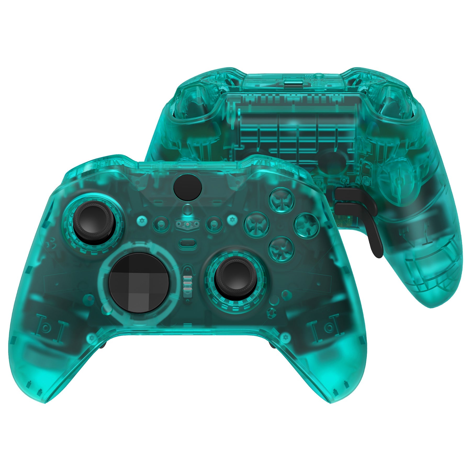 eXtremeRate Full Set Shell with Buttons for Xbox One Elite Series 2 & Elite 2 Core Controller (Model 1797) - Emerald Green eXtremeRate