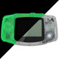 eXtremeRate IPS Ready Upgraded GBA Replacement Full Set Shells with Buttons for Gameboy Advance, Compatible with Both IPS & Standard LCD - Glow in Dark - Green