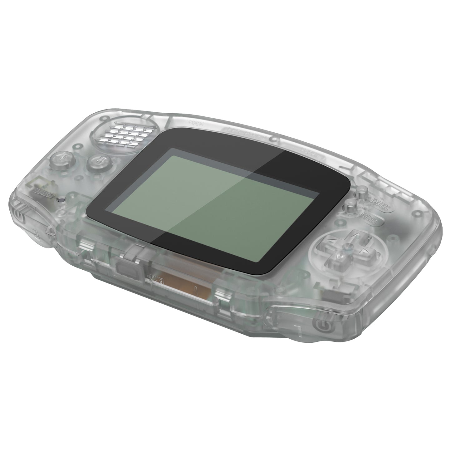 eXtremeRate IPS Ready Upgraded GBA Replacement Full Set Shells with Buttons for Gameboy Advance, Compatible with Both IPS & Standard LCD - Glow in Dark - Green