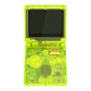 eXtremeRate IPS Ready Upgraded Replacement Full Set Shells with Buttons for Gameboy Advance SP GBA SP, Compatible with Both IPS & Standard LCD - Clear Lime Green