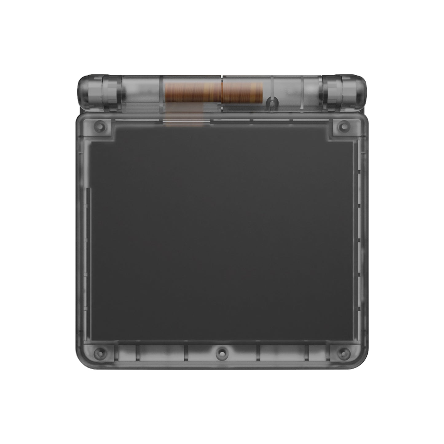 eXtremeRate IPS Ready Upgraded Replacement Full Set Shells with Buttons for Gameboy Advance SP GBA SP, Compatible with Both IPS & Standard LCD - Clear Black