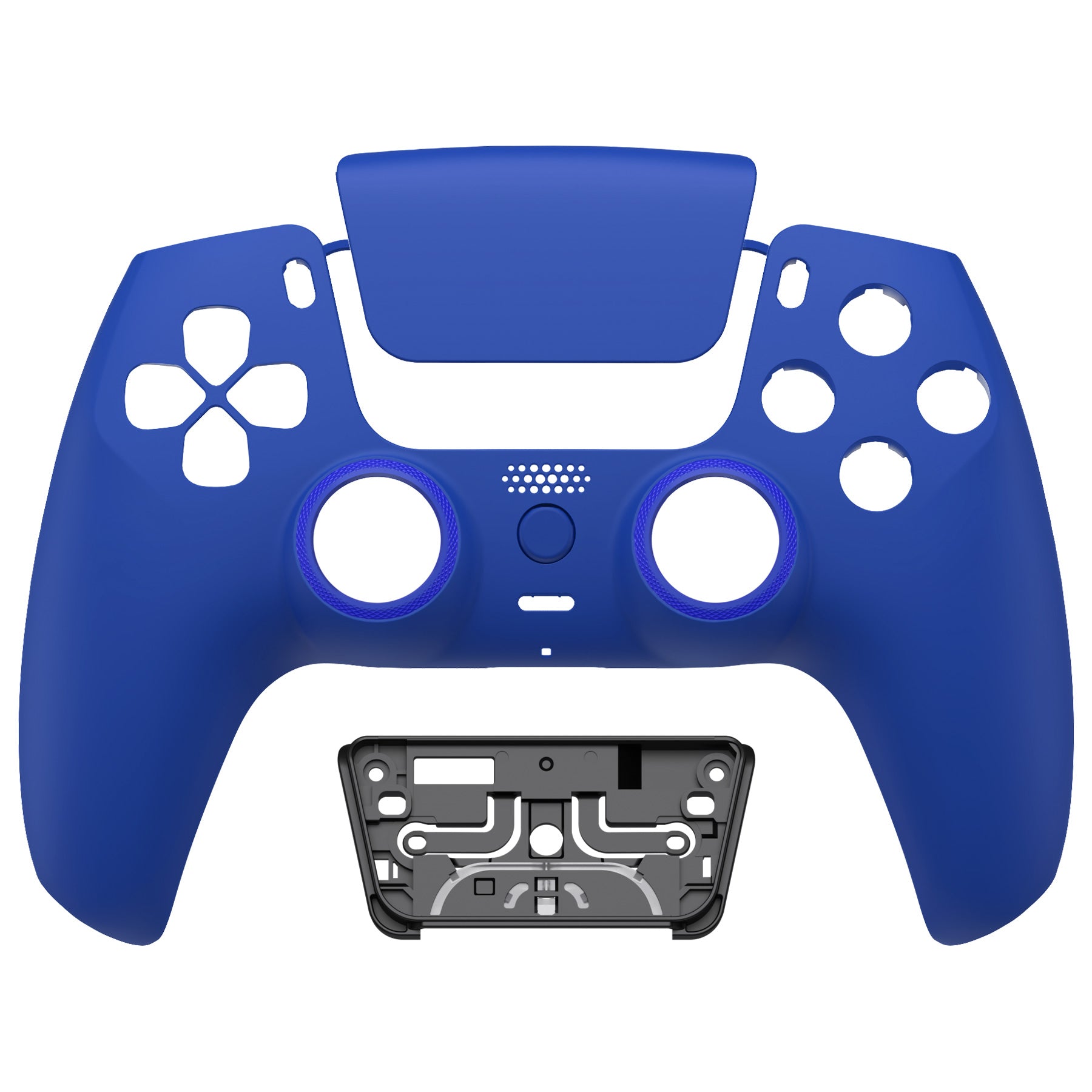 eXtremeRate LUNA Redesigned Replacement Front Shell with Touchpad Compatible with PS5 Controller BDM-010/020/030/040/050 - Blue eXtremeRate