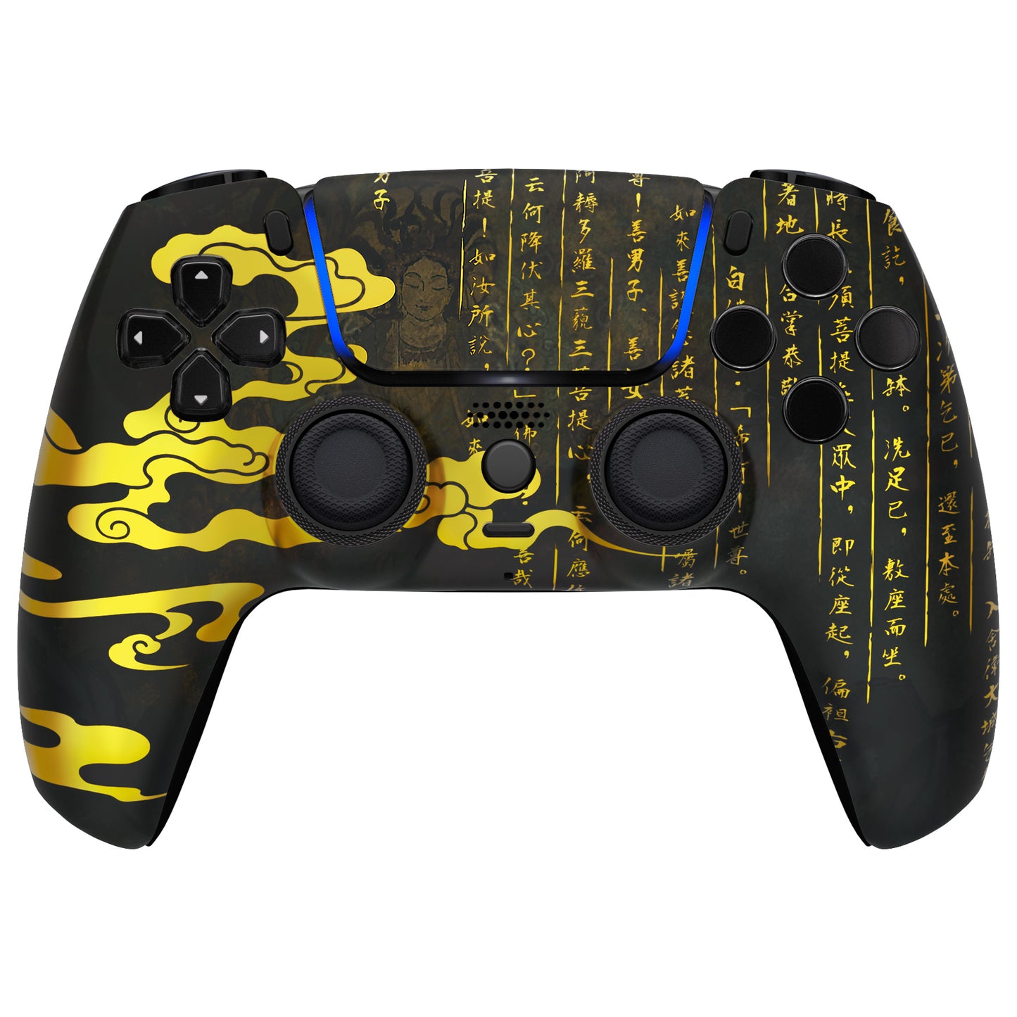 eXtremeRate LUNA Redesigned Replacement Front Shell with Touchpad Compatible with PS5 Controller BDM-010/020/030/040/050 - Eastern Myth