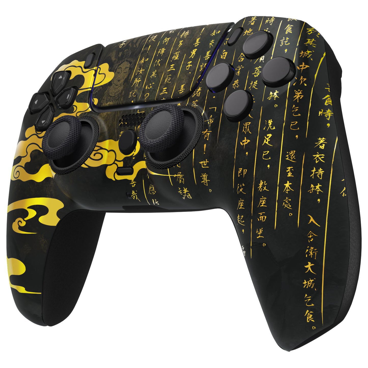 eXtremeRate LUNA Redesigned Replacement Front Shell with Touchpad Compatible with PS5 Controller BDM-010/020/030/040/050 - Eastern Myth