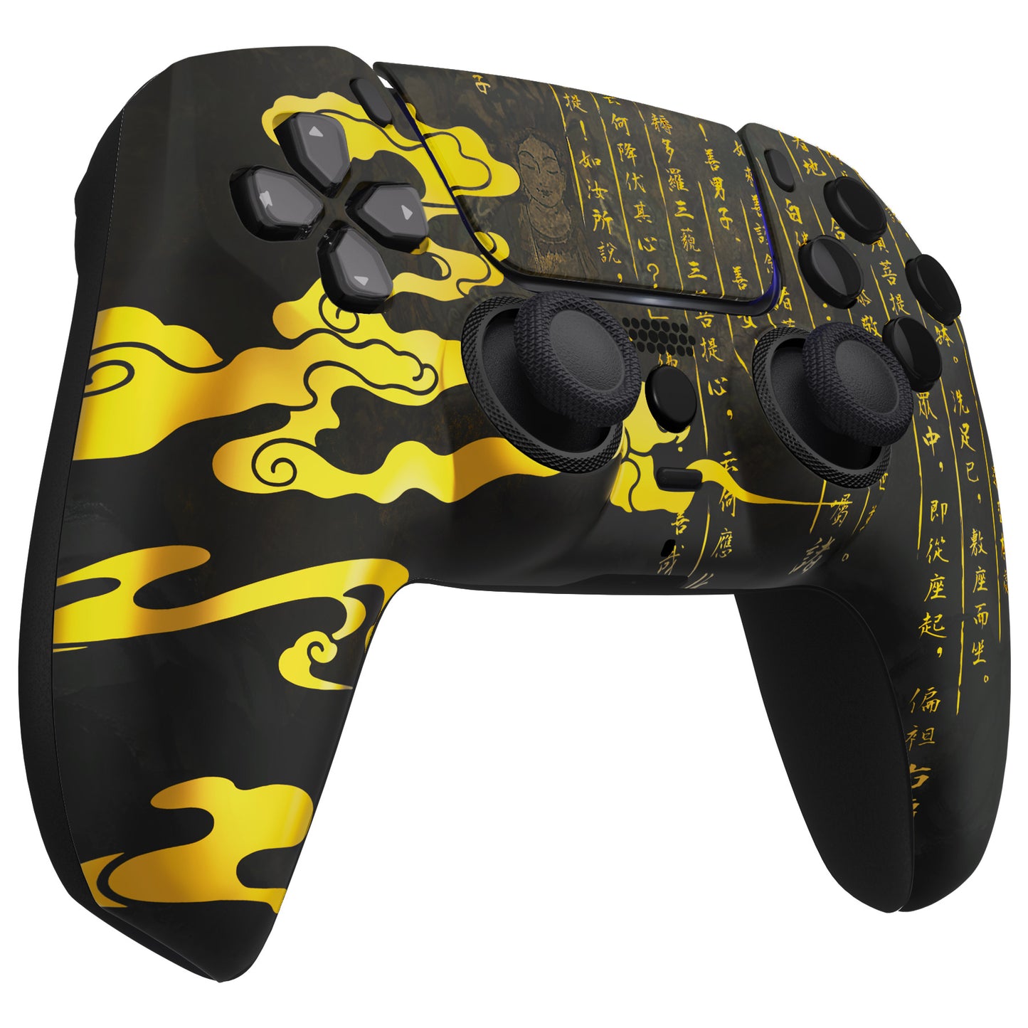 eXtremeRate LUNA Redesigned Replacement Front Shell with Touchpad Compatible with PS5 Controller BDM-010/020/030/040/050 - Eastern Myth