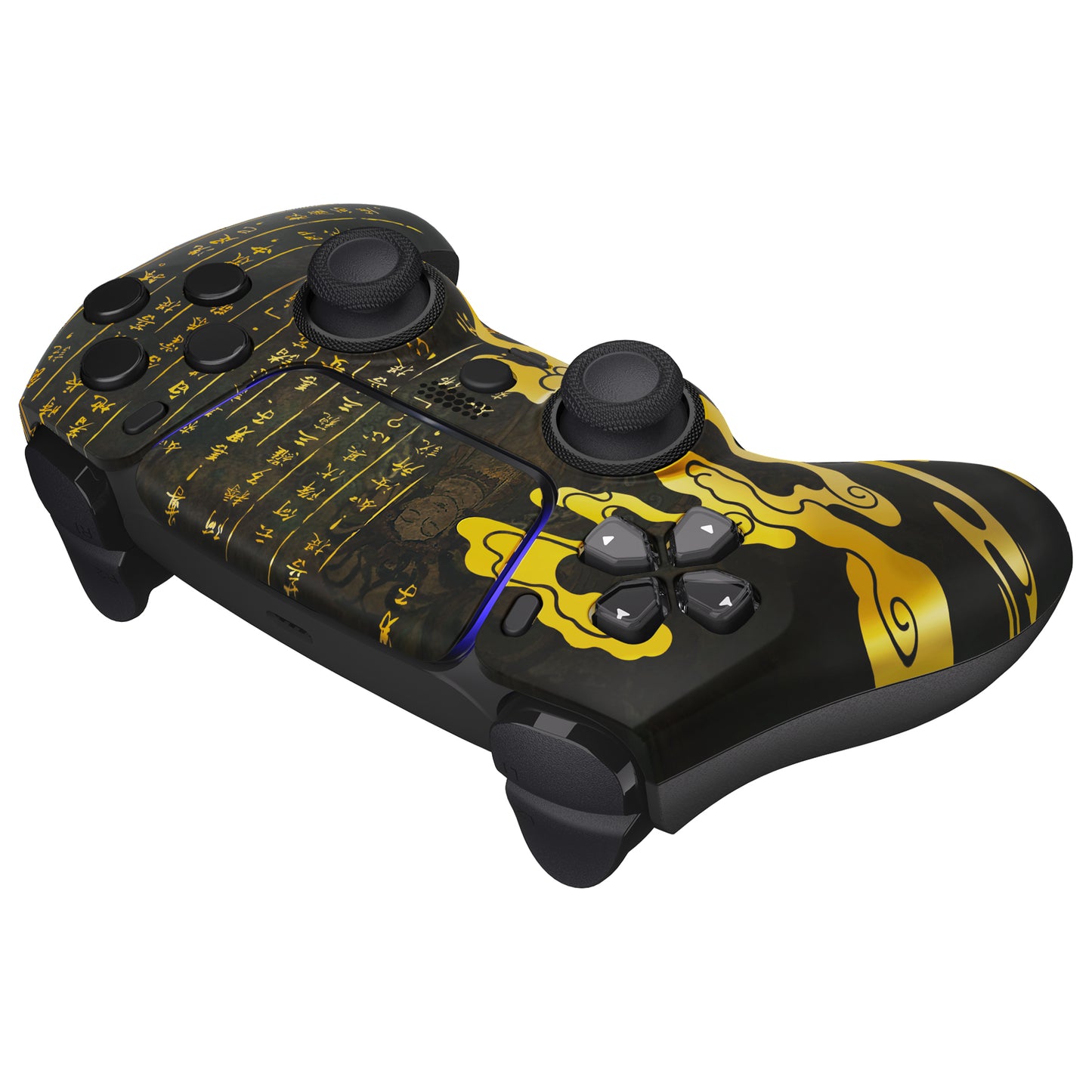 eXtremeRate LUNA Redesigned Replacement Front Shell with Touchpad Compatible with PS5 Controller BDM-010/020/030/040/050 - Eastern Myth