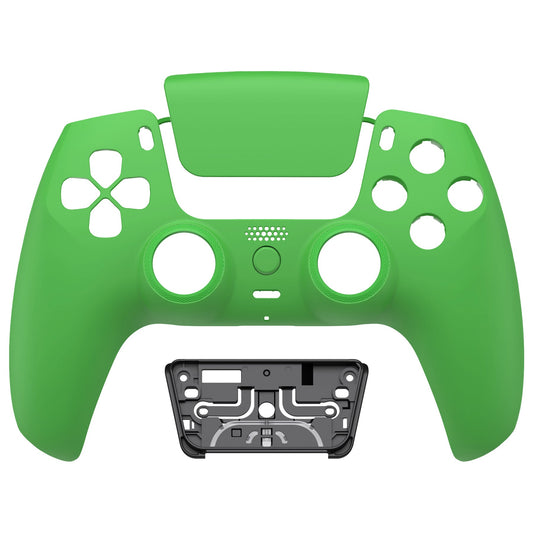 eXtremeRate LUNA Redesigned Replacement Front Shell with Touchpad Compatible with PS5 Controller BDM-010/020/030/040/050 - Green eXtremeRate