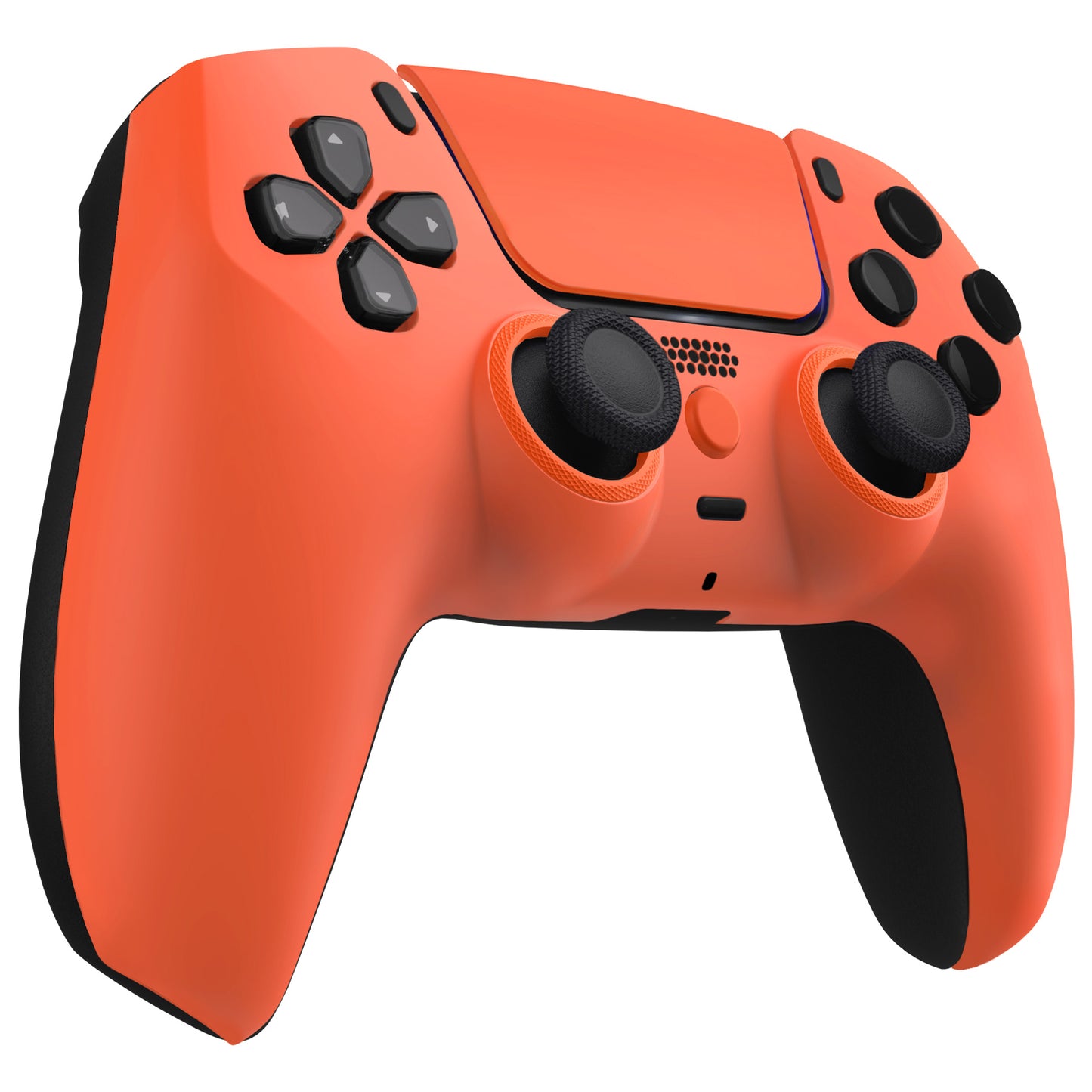 eXtremeRate LUNA Redesigned Replacement Front Shell with Touchpad Compatible with PS5 Controller BDM-010/020/030/040/050 - Orange