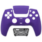 eXtremeRate LUNA Redesigned Replacement Front Shell with Touchpad Compatible with PS5 Controller BDM-010/020/030/040/050 - Purple