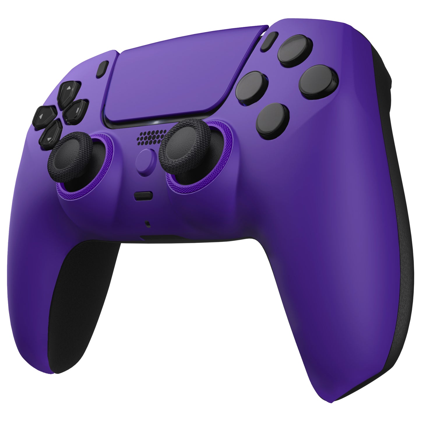 eXtremeRate LUNA Redesigned Replacement Front Shell with Touchpad Compatible with PS5 Controller BDM-010/020/030/040/050 - Purple