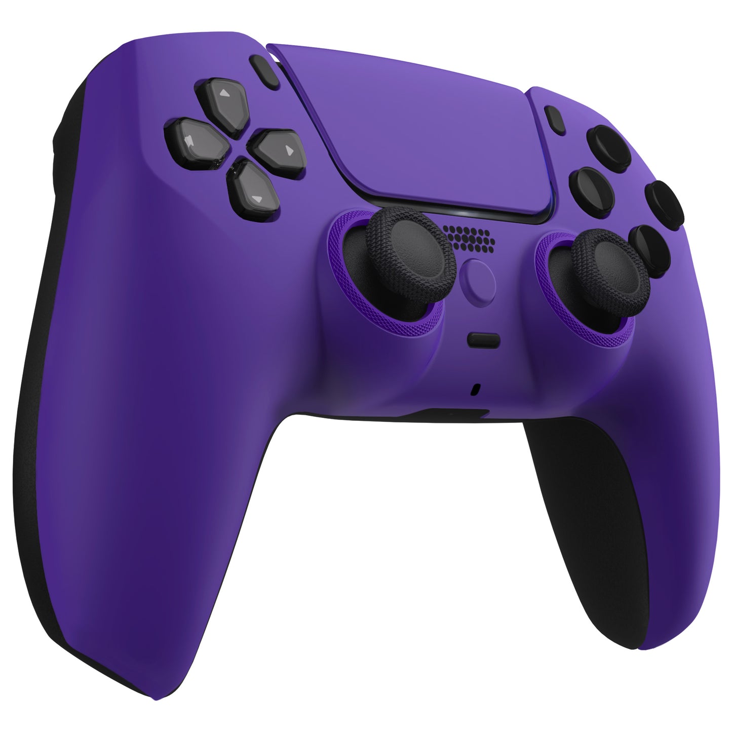 eXtremeRate LUNA Redesigned Replacement Front Shell with Touchpad Compatible with PS5 Controller BDM-010/020/030/040/050 - Purple