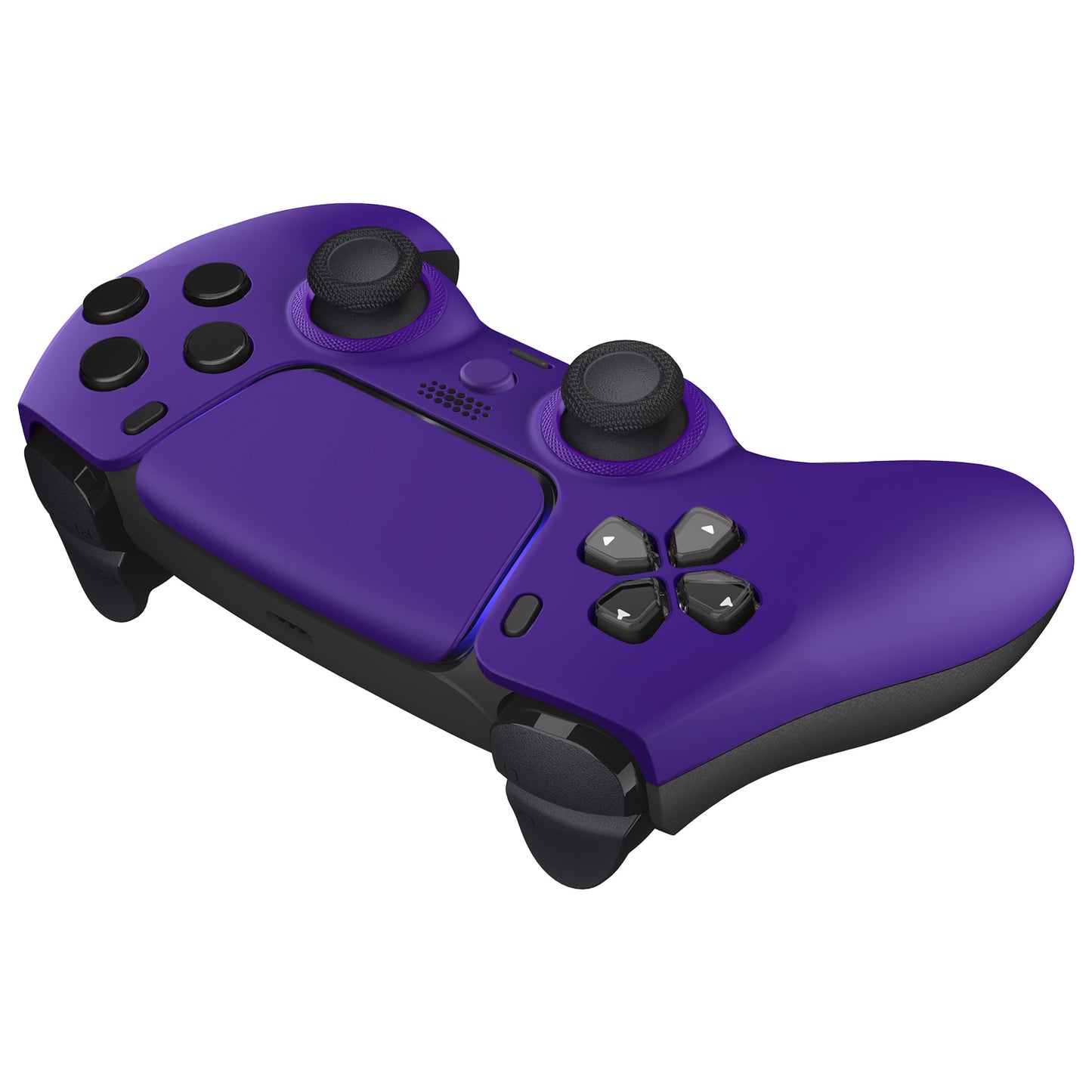 eXtremeRate LUNA Redesigned Replacement Front Shell with Touchpad Compatible with PS5 Controller BDM-010/020/030/040/050 - Purple