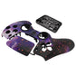 eXtremeRate LUNA Redesigned Replacement Front Shell with Touchpad Compatible with PS5 Controller BDM-010/020/030/040/050 - Glow in Dark - Cosmic Camo