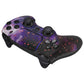 eXtremeRate LUNA Redesigned Replacement Front Shell with Touchpad Compatible with PS5 Controller BDM-010/020/030/040/050 - Glow in Dark - Cosmic Camo