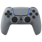 eXtremeRate LUNA Redesigned Replacement Full Set Shells with Buttons Compatible with PS5 Controller BDM-030/040/050 - New Hope Gray