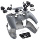 eXtremeRate LUNA Redesigned Replacement Full Set Shells with Buttons Compatible with PS5 Controller BDM-030/040/050 - New Hope Gray