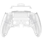 eXtremeRate Replacement Back Housing Bottom Shell Compatible with PS5 Edge Controller - Glow in Dark - Green