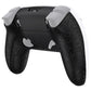 eXtremeRate Replacement Back Housing Bottom Shell & Clip Shell Compatible with PS5 Edge Controller -  Textured Black eXtremeRate