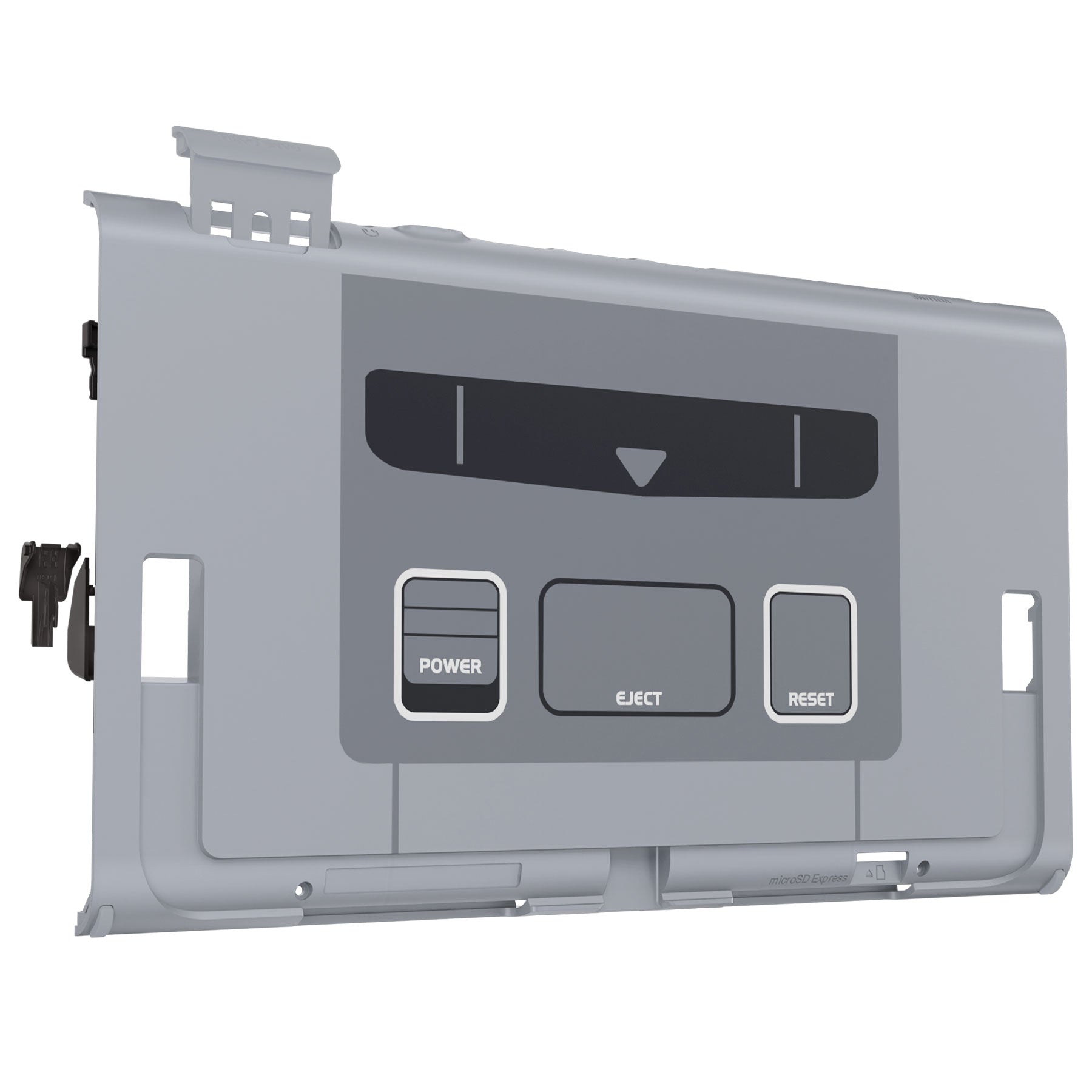 eXtremeRate Replacement DIY Rear Back Plate for Nintendo Switch 2 Handheld Console  (Without Kickstand) - SFC SNES Classic EU Style eXtremeRate