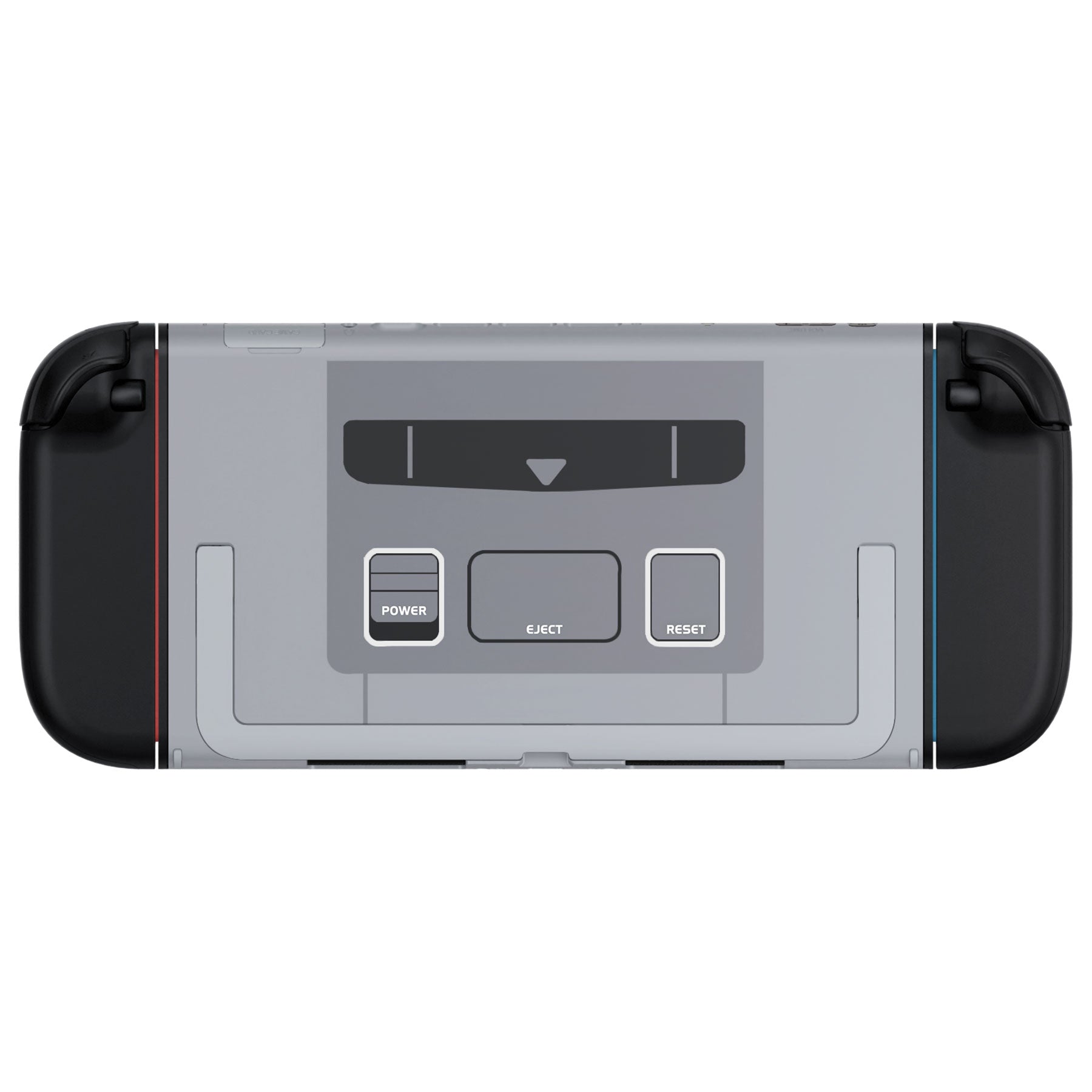 eXtremeRate Replacement DIY Rear Back Plate for Nintendo Switch 2 Handheld Console  (Without Kickstand) - SFC SNES Classic EU Style eXtremeRate