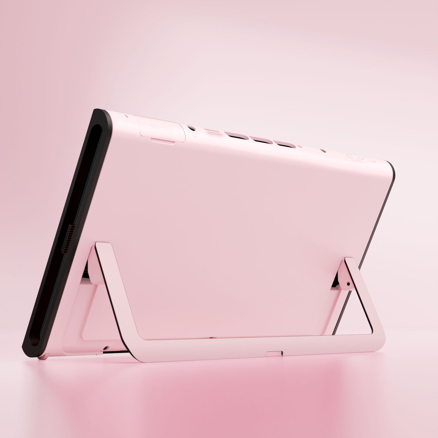 eXtremeRate Replacement DIY Rear Back Plate for Nintendo Switch 2 Handheld Console  (Without Kickstand) - Cherry Blossoms Pink