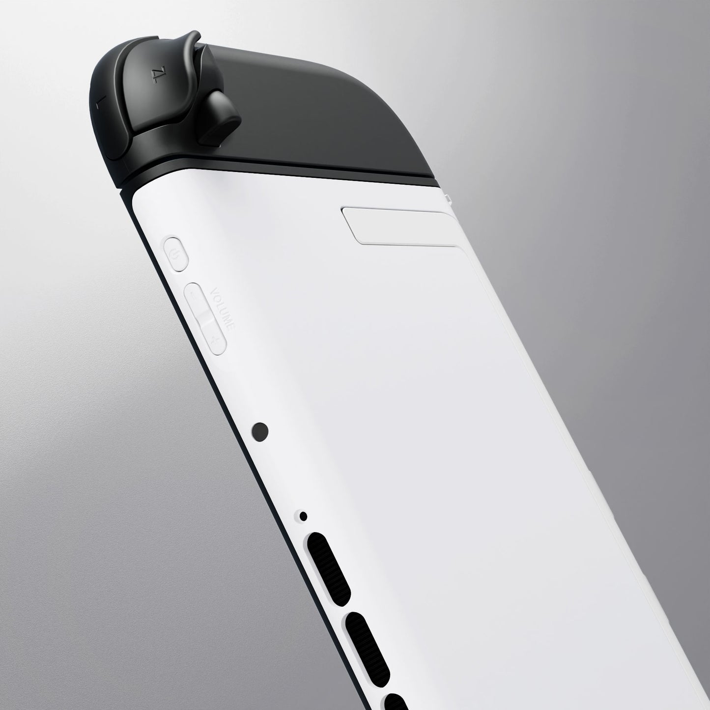 eXtremeRate Replacement DIY Rear Back Plate for Nintendo Switch 2 Handheld Console  (Without Kickstand) - White