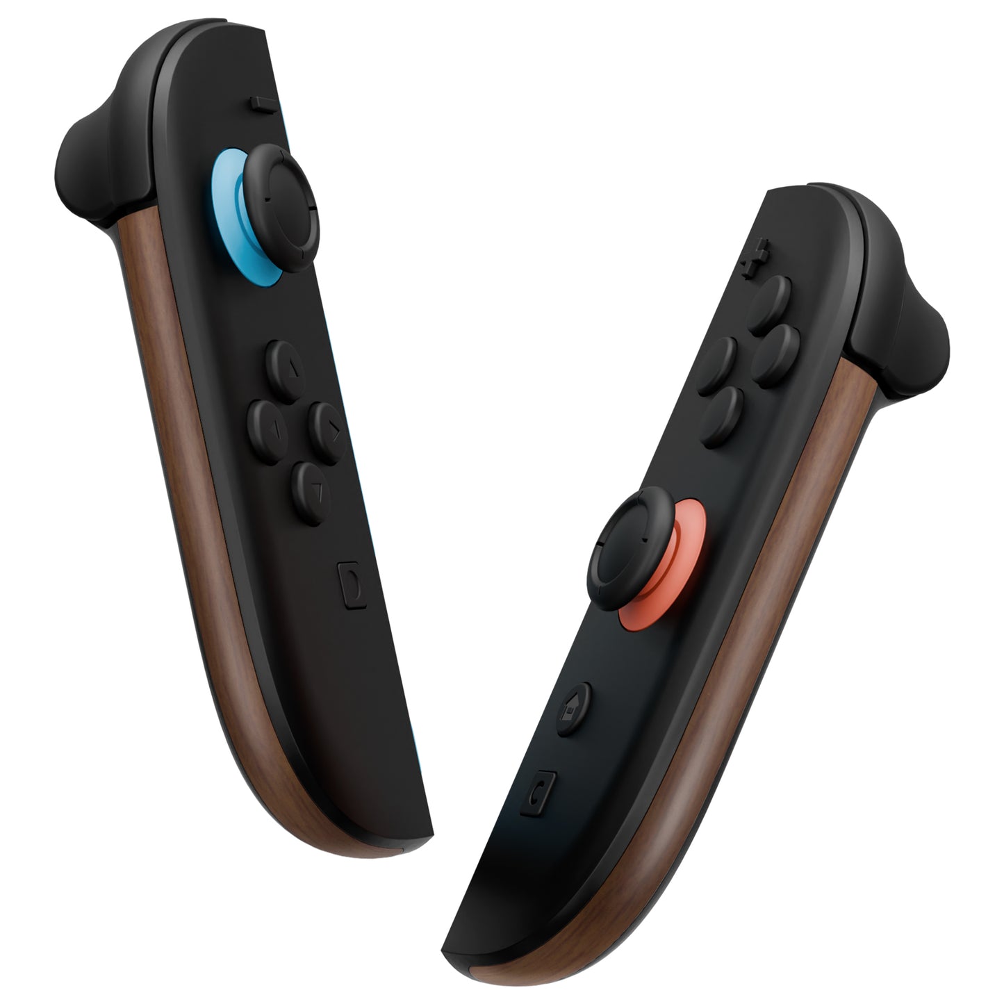eXtremeRate Replacement Decorative Strips for Joycon 2 of Nintendo Switch 2 - Wood Grain